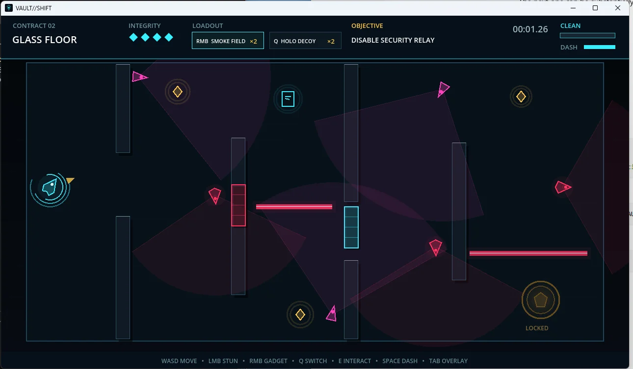 VAULT SHIFT gameplay
